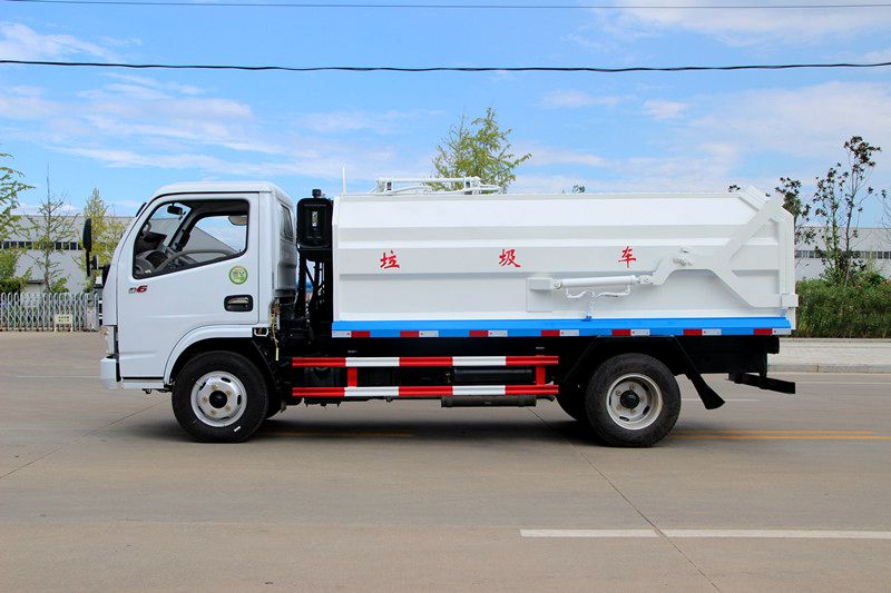 側(cè)掛桶型壓縮垃圾清運車