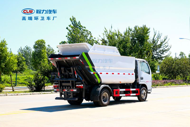 密封無泄露后掛桶垃圾車系列